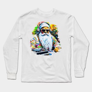 DJ Santa Long Sleeve T-Shirt